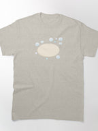 Soapy Bubbles Bath Time Freshness Graphic Classic T-Shirt