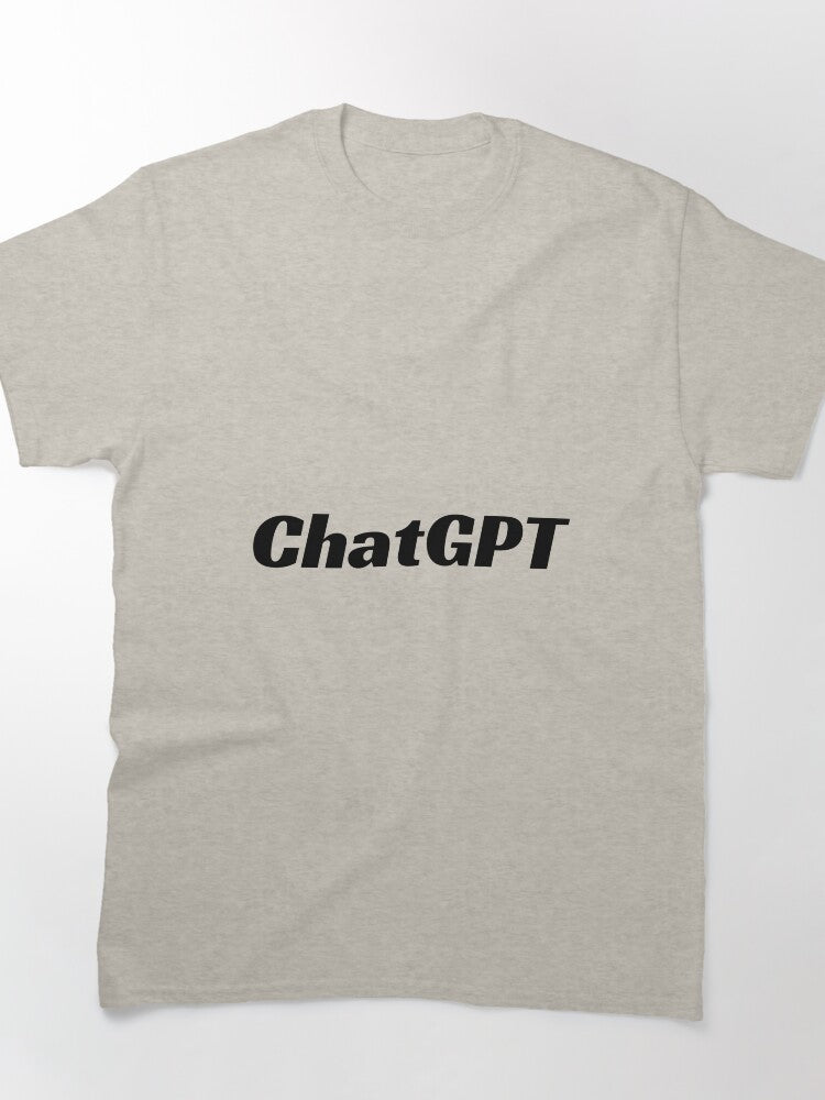 Official ChatGPT Logo Classic T-Shirt | Premium AI Tech Graphic Tee