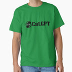 CatGPT Funny Cat AI Chatbot Shirt | Kitty Robot Tech Lover Graphic Green