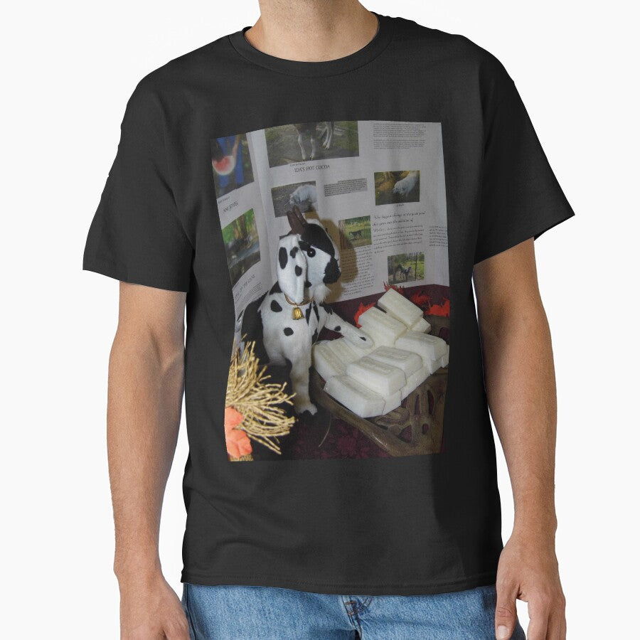 Goat Milk Soap Natural Skin Care Lover Organic Cotton Tee Black