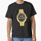 Just One More Watch Funny Horology Collection Classic T-Shirt Black