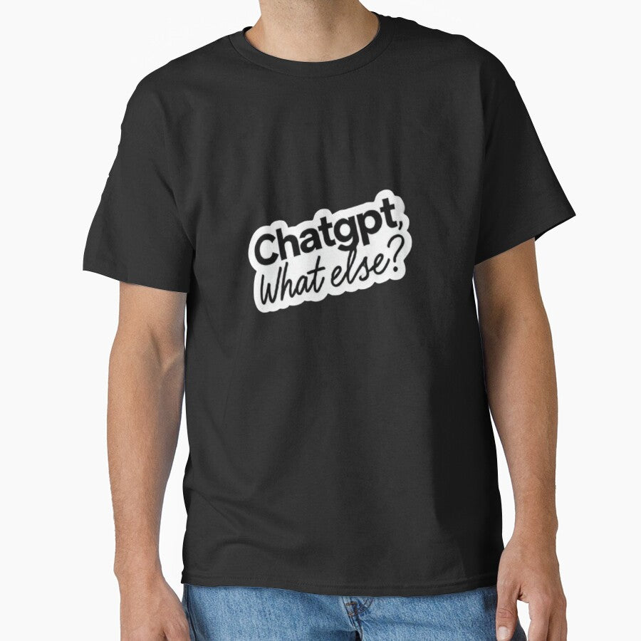 ChatGPT 04 Special Version Tee | Tech Evolution Graphic T-Shirt Black