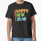 New Year 2021 Decor Shirt – Classic Holiday Celebration Style Black