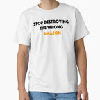 Save The Amazon Forest Tee - Environmental Activism Eco Shirt White