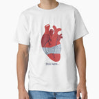 Still Here Minimalist Quote Positive Message Classic T-Shirt White