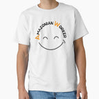 Cute Amazonian Staff Apparel - Cheerful Workplace Graphic Tee White