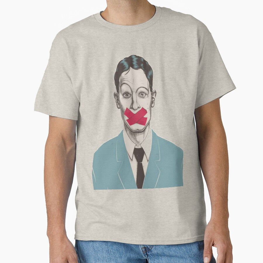 Shuttf Creative Typography Urban Street Classic T-Shirt Creme