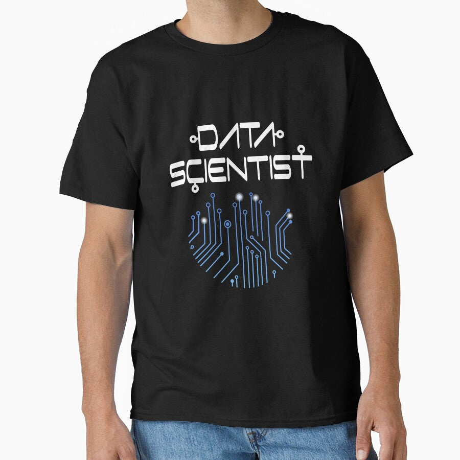 Data Scientist Machine Learning Oversized T-Shirt Analytics Expert Tee Black