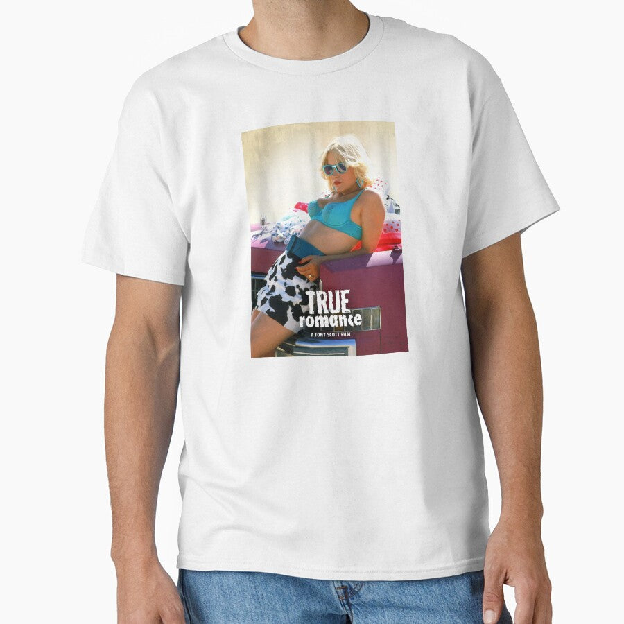 True Romance Movie Quote Shirt | Retro Cinematic Romance Apparel White