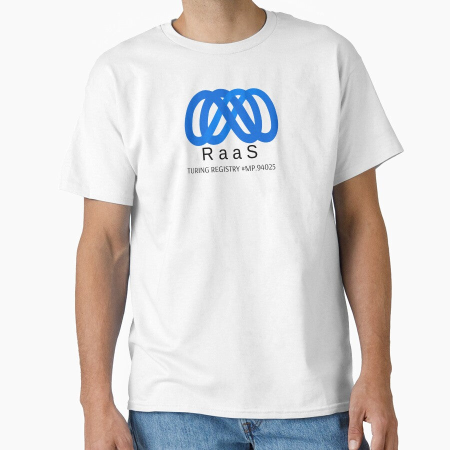 Reality as a Service RaaS AI Oversized T-Shirt Autonomous Intelligence White