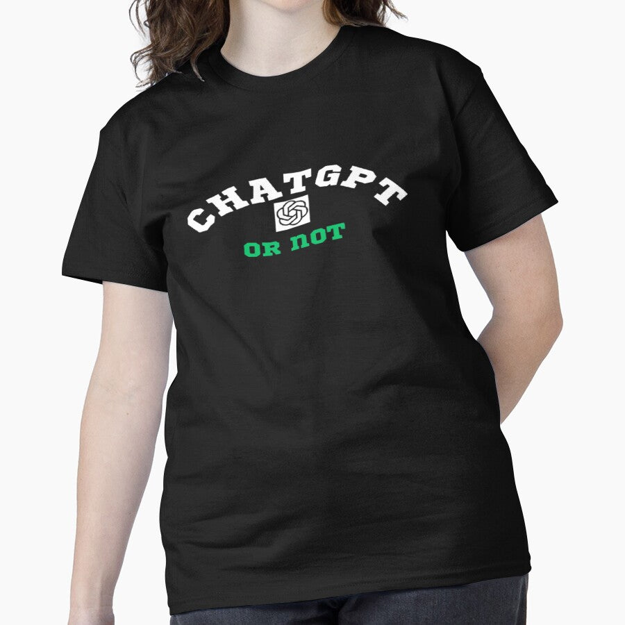 ChatGPT 12 Version Graphic Tee | Evolution of AI Technology Shirt Black