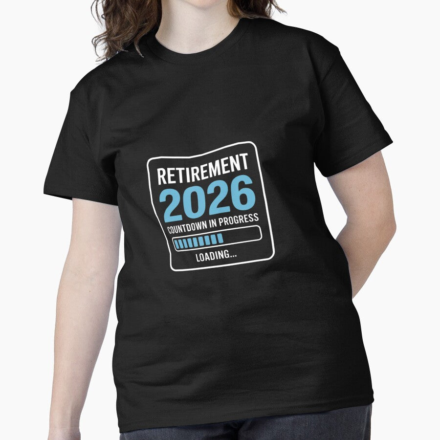 Teacher Retirement Class Of 2026 Loading Gift Classic T-Shirt Black