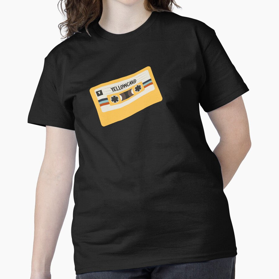 Yellowcard Rock Band Inspired Music Fan Graphic Tee Black