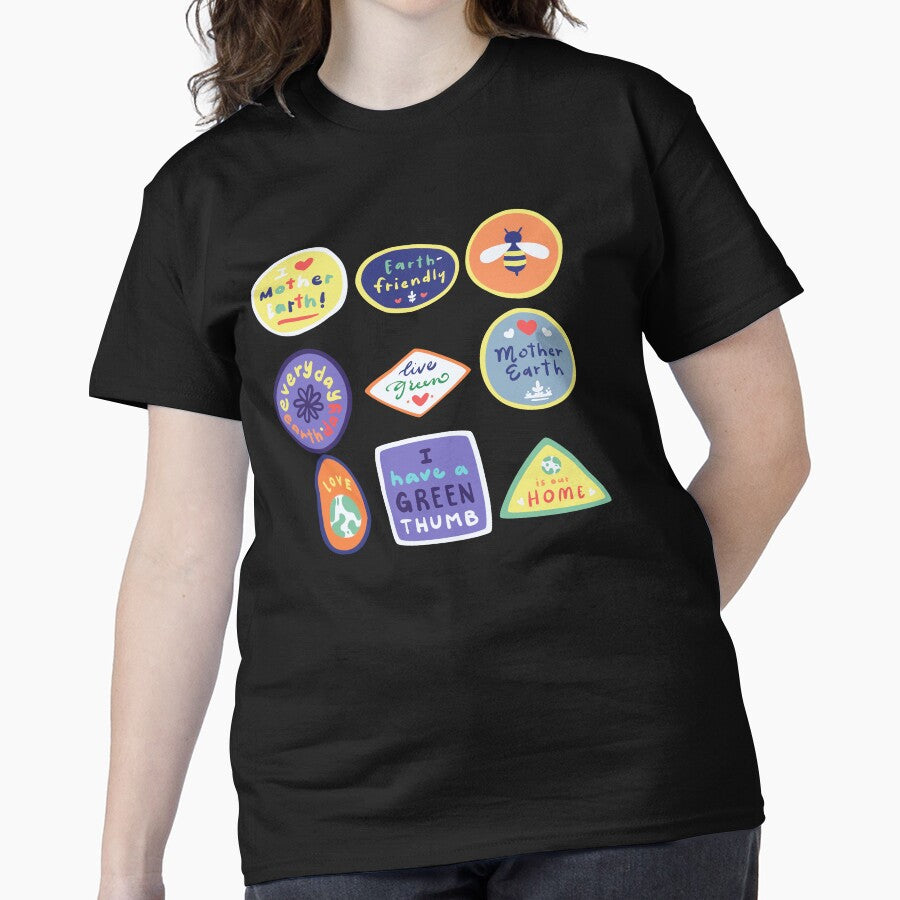 Save The Earth Happy Earth Day Graphic Tee Eco-Friendly Gift Black