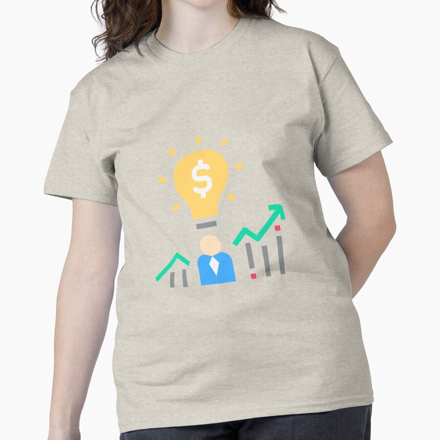 Entrepreneur Collection Inspire Empower Business Leadership Tee Creme