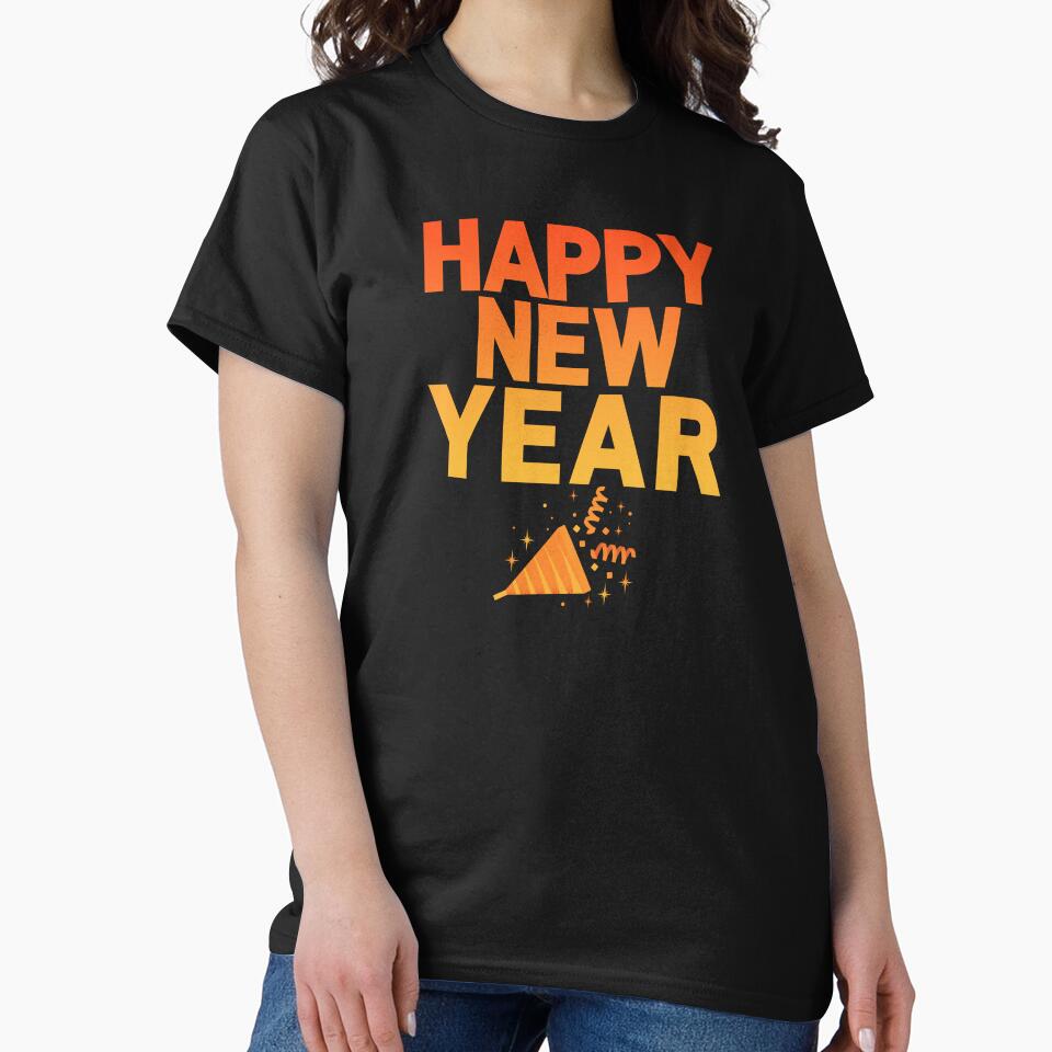 Celebrate New Year's Eve Shirt – Elegant Event Party Apparel Black