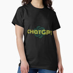ChatGPT Design Master Tee - Creative AI Graphic Artist Shirt Black