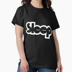 Sleep Band HD Logo Doom Metal Heavy Classic T-Shirt Black