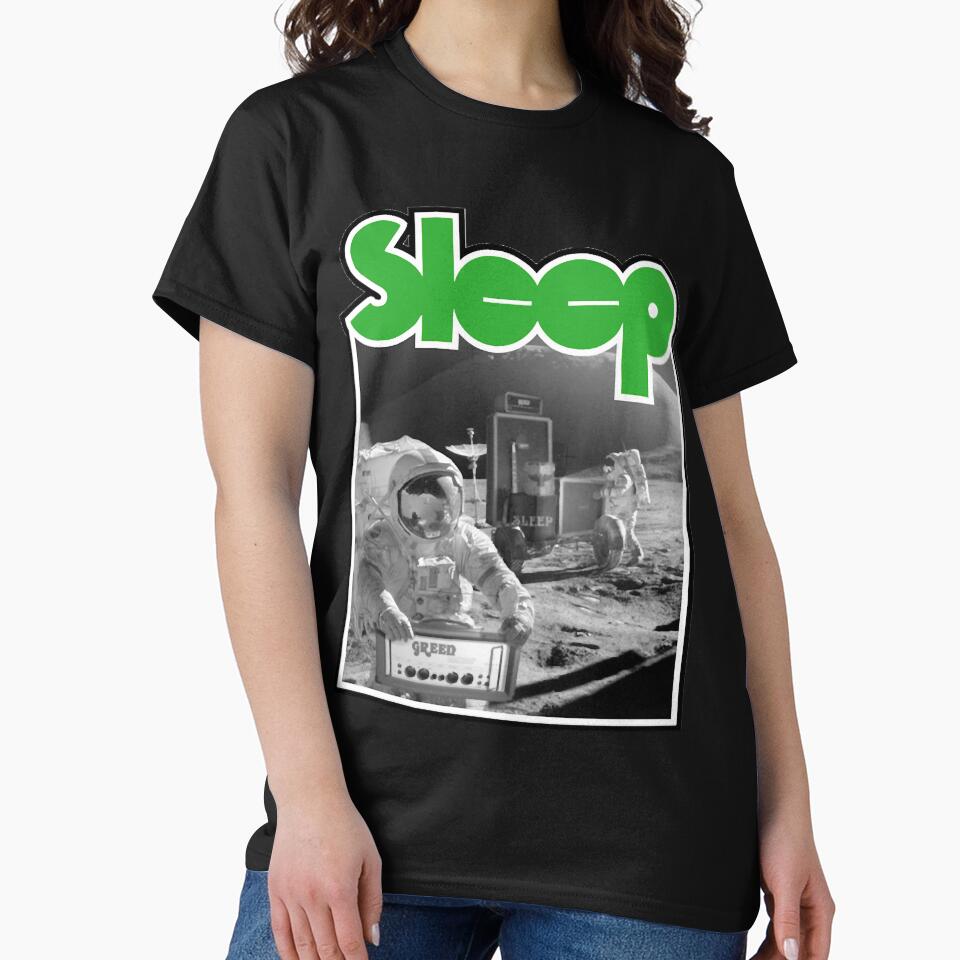Sleep Band Classic Logo Stoner Rock Merchandise Classic T-Shirt Black