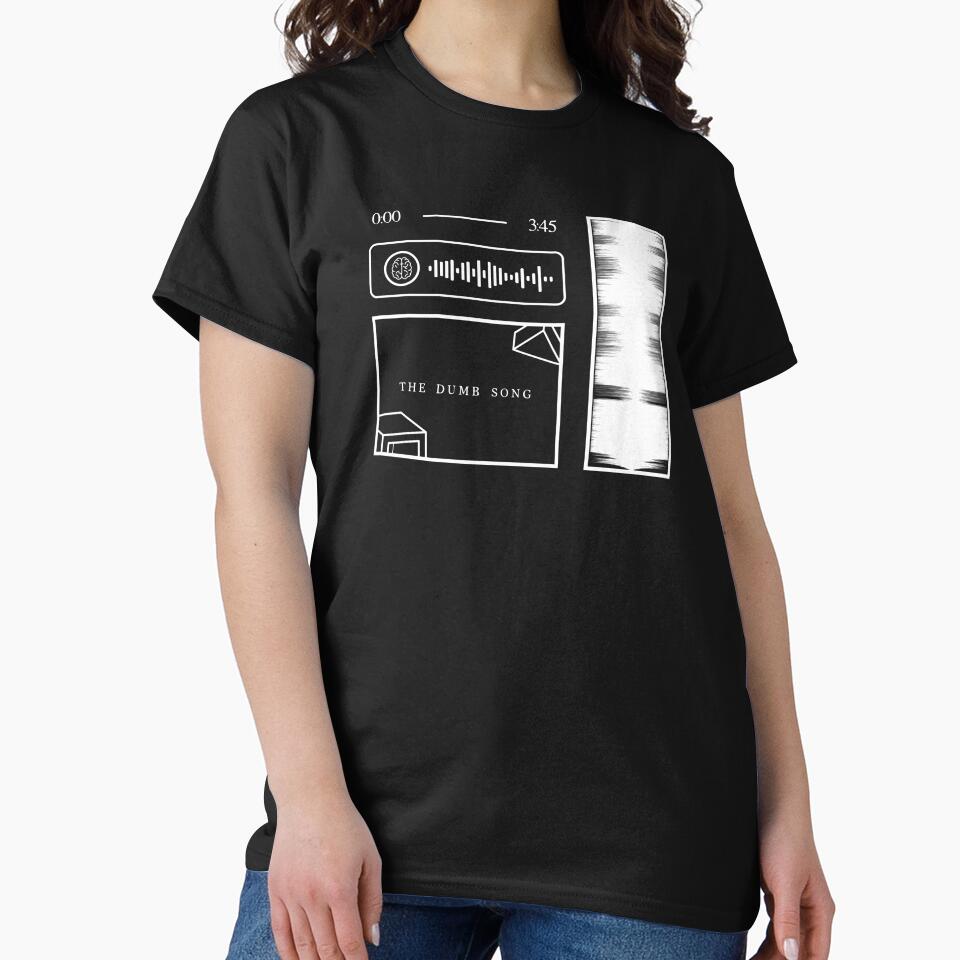 The Dumb Song Spotify Code Audio Graphic Music Fan Shirt Black