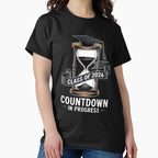 Senior Class Of 2026 Graduation Countdown Classic T-Shirt Black
