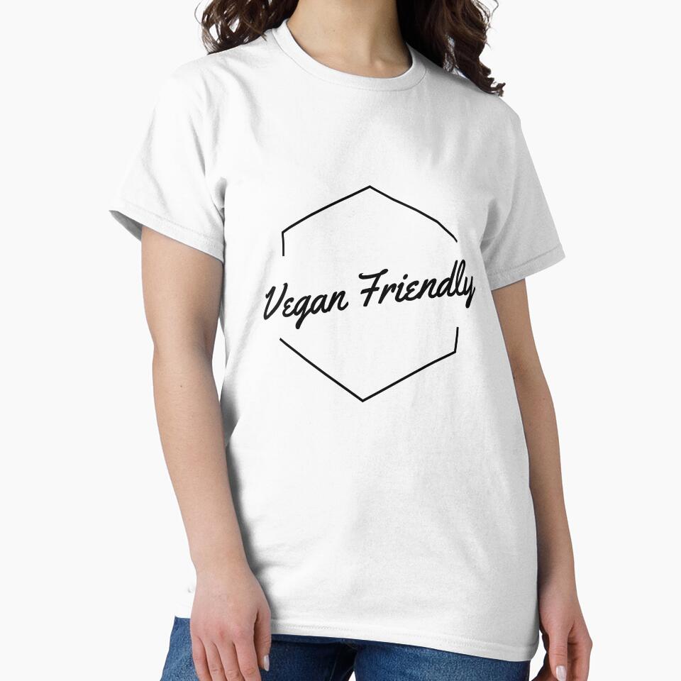 Vegan Friendly Sustainable Fashion Soft Organic Cotton Tee White