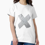 Duct Tape Realistic Texture Industrial Classic T-Shirt White