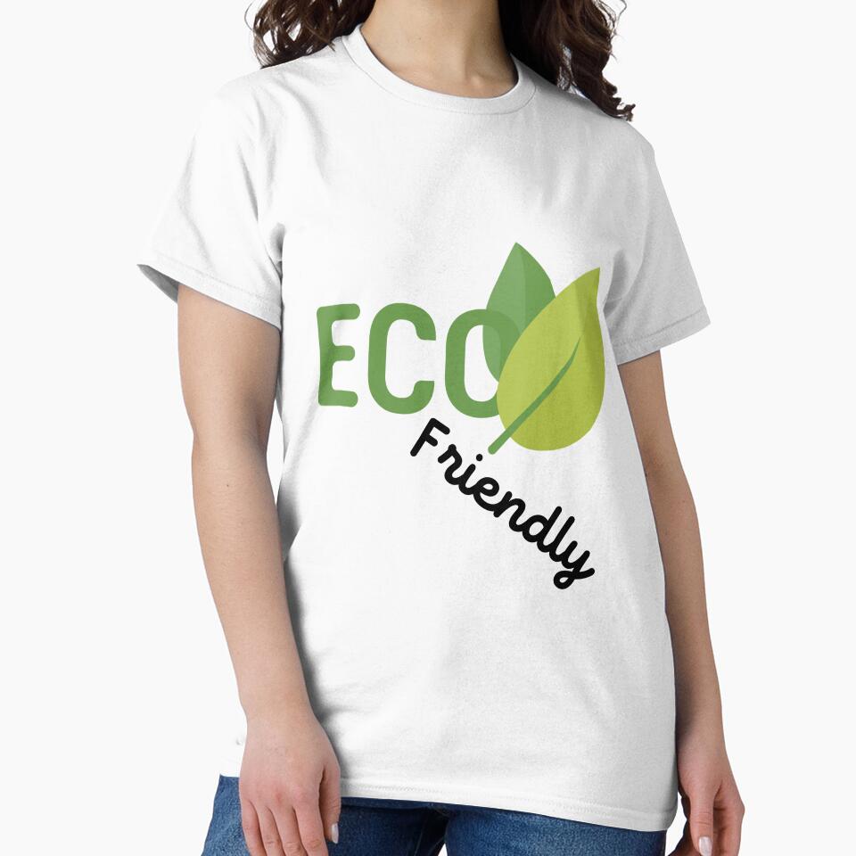 Nature Lover Eco-Fashion T-Shirt Sustainable Earth Day Gift White