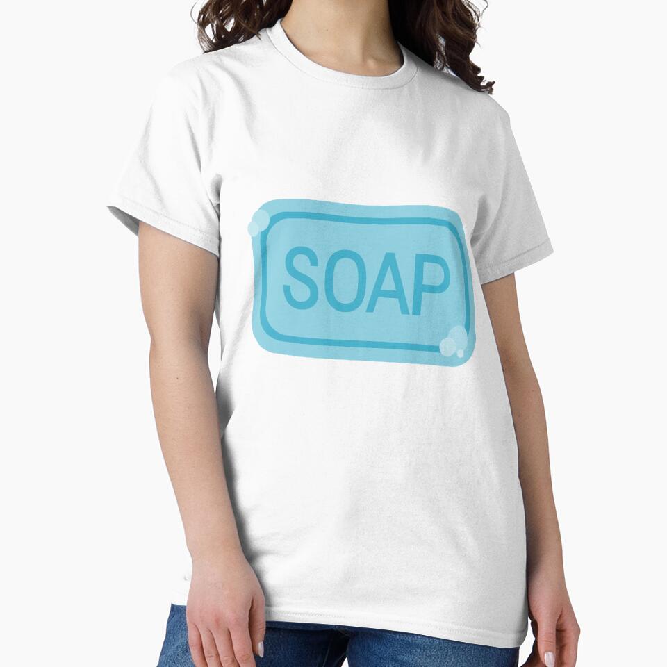 Artisan Soap Bar Minimalist Graphic Tee For Skin Care Fans White