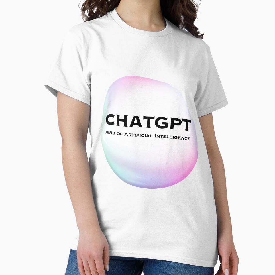Unique ChatGPT Trendy Tee - Modern AI Fashion for Everyone White