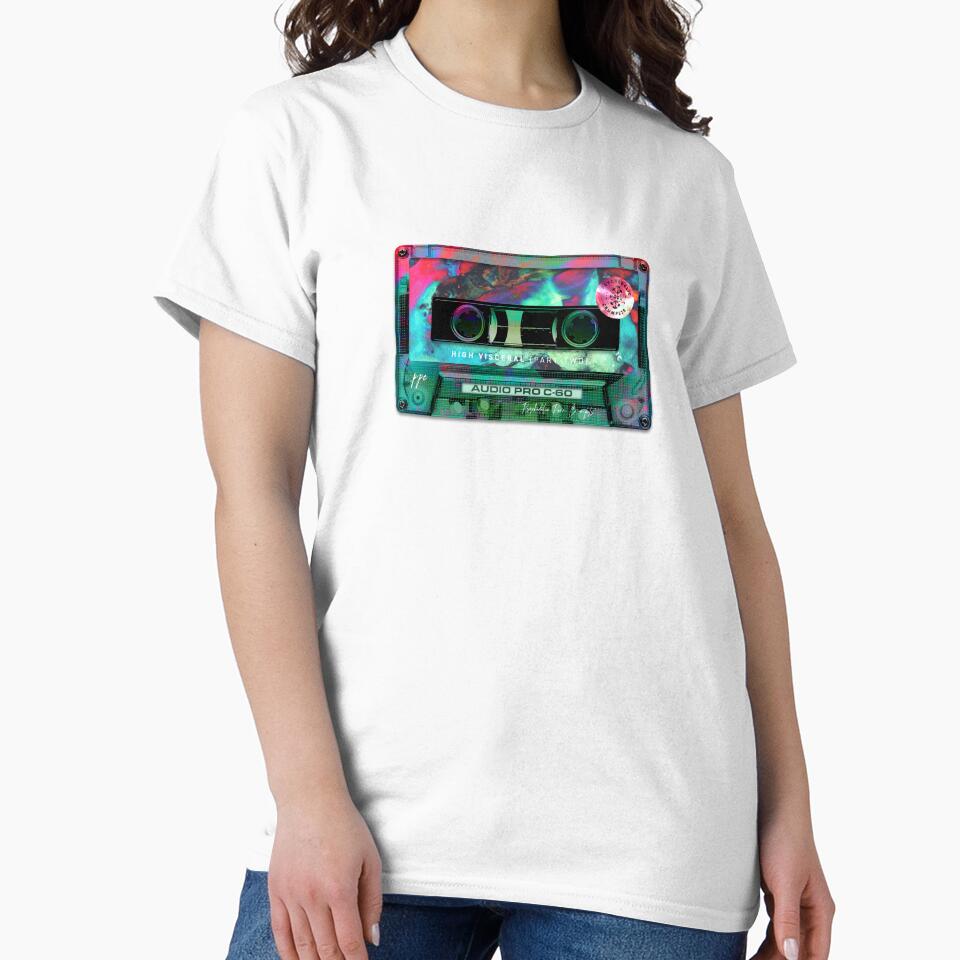 Psychedelic Porn Crumpets High Visceral Classic T-Shirt White