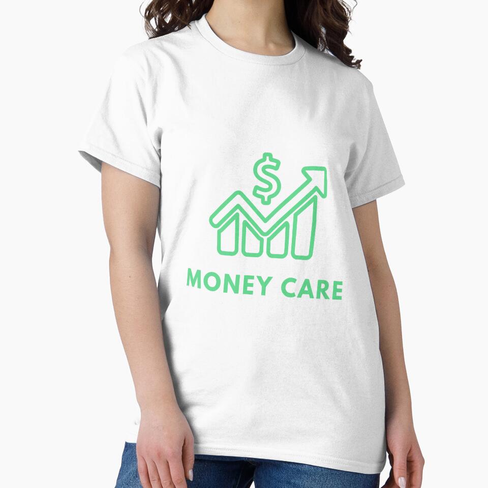 Money Time Cash Flow Financial Management Wealth Building Tee White