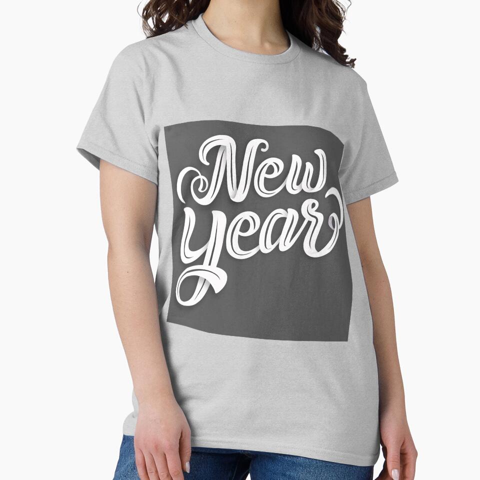 New Year Timeless Shirt – Simple Holiday Season Celebration Heather Grey